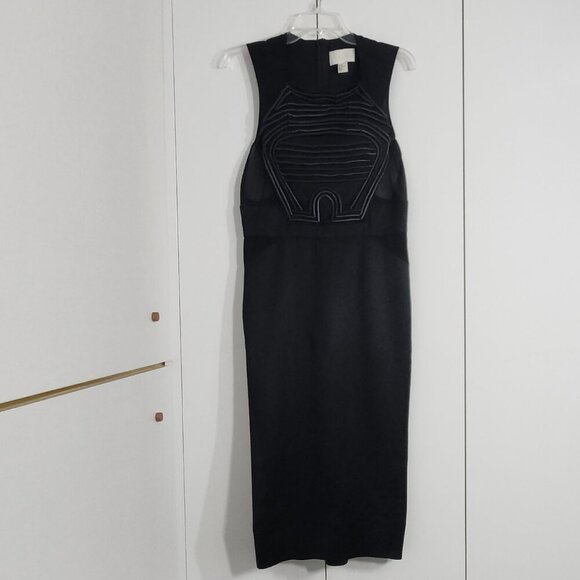 H&M Conscious Exclusive Black Dress Size 12 Formal/Party/Wedding - Picture 2 of 6